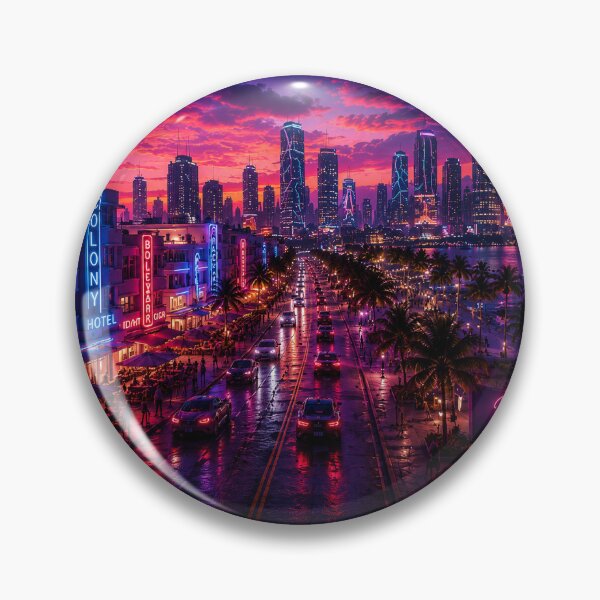 Item preview, Miami 2150 – Special Edition | Ultra Realistic Cyberpunk City | Neon Atlas designed and sold by NSAstore.