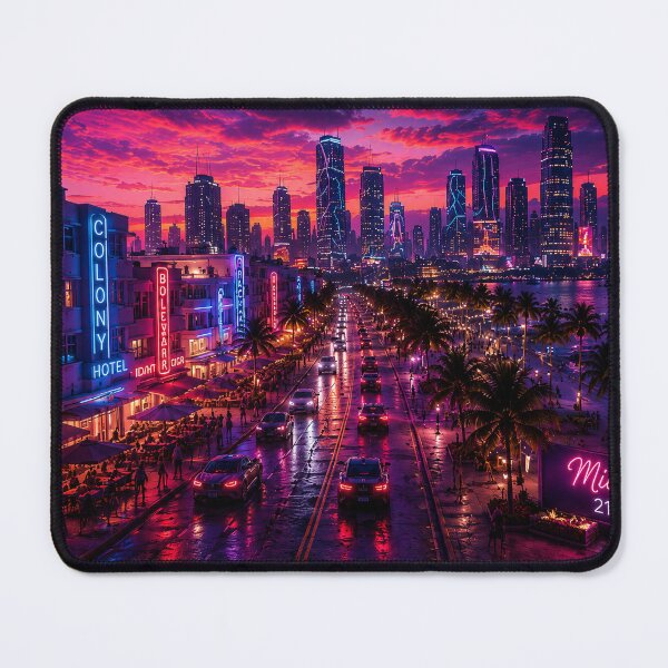 Item preview, Miami 2150 – Special Edition | Ultra Realistic Cyberpunk City | Neon Atlas designed and sold by NSAstore.