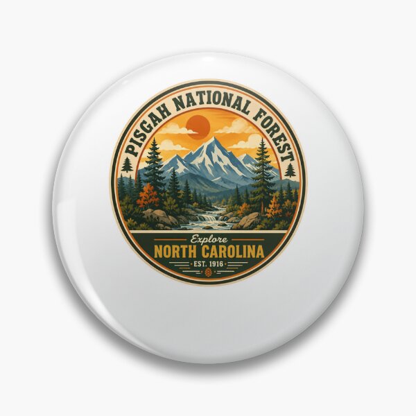 Item preview, Pisgah National Forest Explore North Carolina Est. 1916 Mountains Hiking Outdoors designed and sold by Simsimah26Parks.