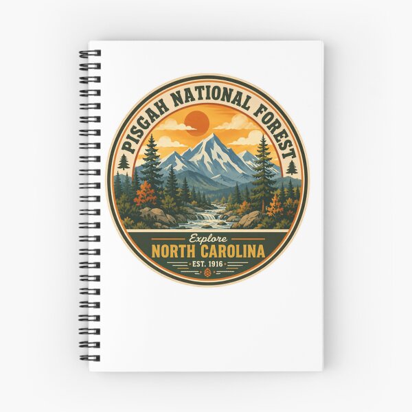 Item preview, Pisgah National Forest Explore North Carolina Est. 1916 Mountains Hiking Outdoors designed and sold by Simsimah26Parks.