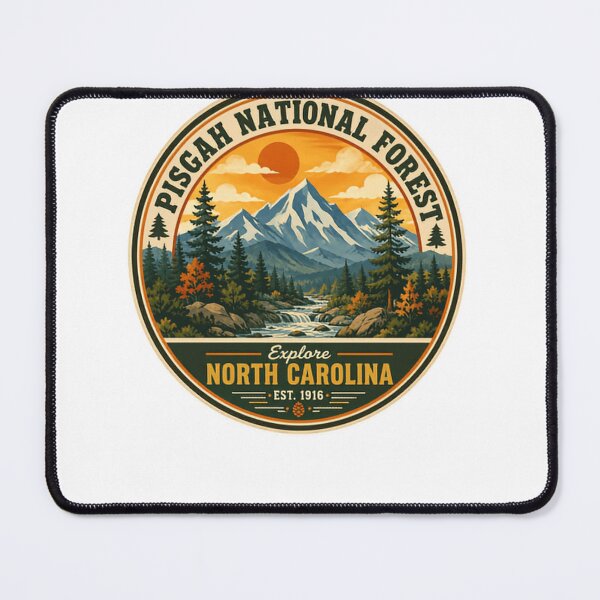 Item preview, Pisgah National Forest Explore North Carolina Est. 1916 Mountains Hiking Outdoors designed and sold by Simsimah26Parks.