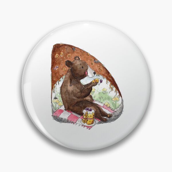 Item preview, Teddy Bears Picnic Cute Mother And Child Bear Art designed and sold by VickyKuhnart.