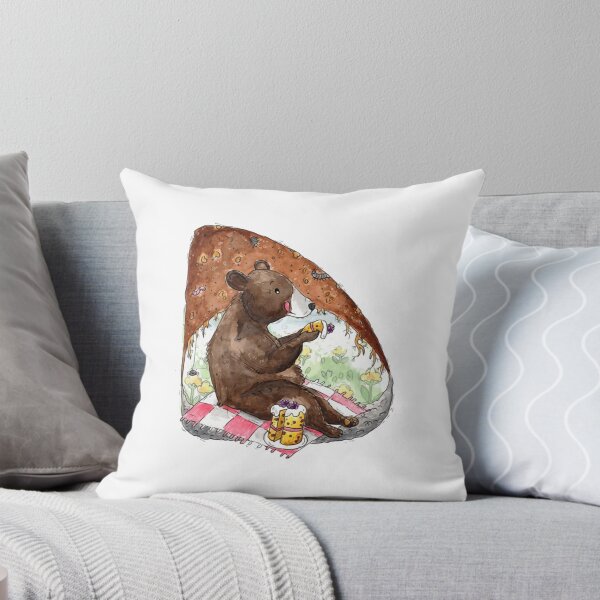 Item preview, Teddy Bears Picnic Cute Mother And Child Bear Art designed and sold by VickyKuhnart.