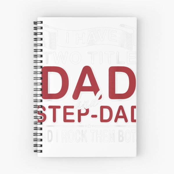 Item preview, I Have Two Titles Dad And Step Dad Shirt Gift Father's Day designed and sold by Bohepa.