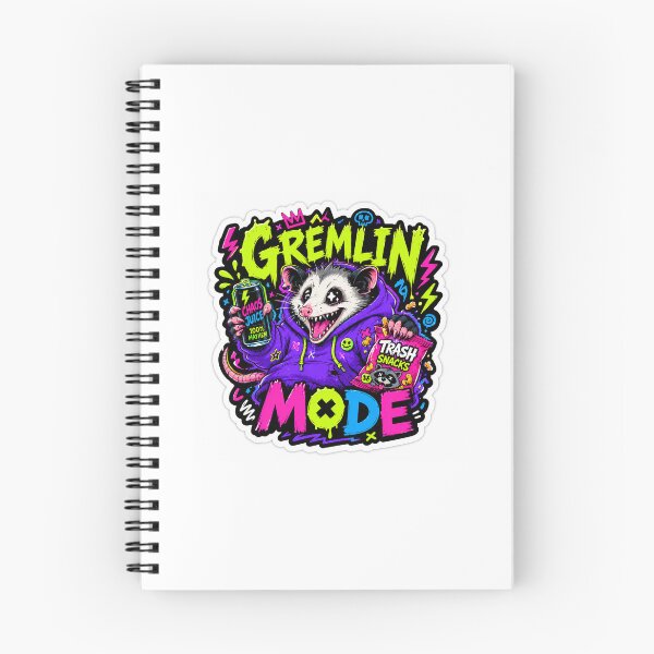 Item preview, Gremlin Mode Neon Opossum designed and sold by MohamedAbozaid1.