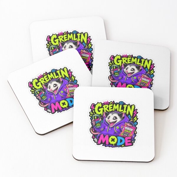Item preview, Gremlin Mode Neon Opossum designed and sold by MohamedAbozaid1.