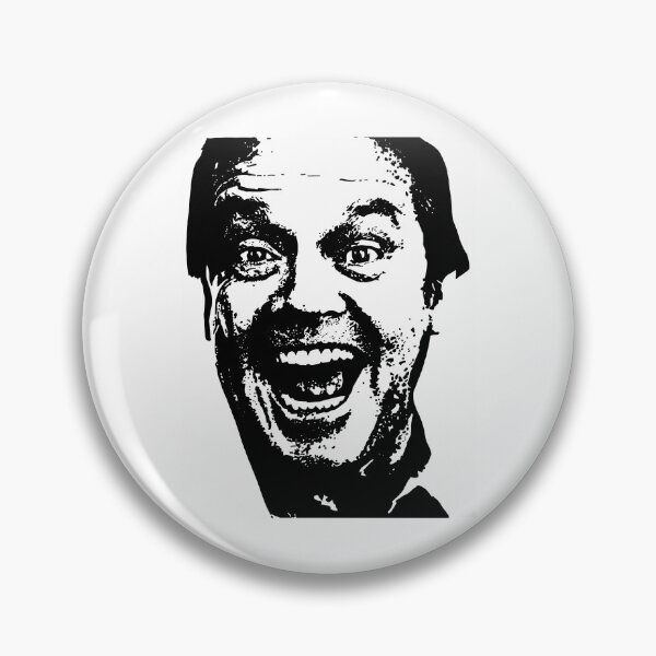 Item preview, Heres Johnny  Jack Nicholson Ink Portrait designed and sold by messiona.