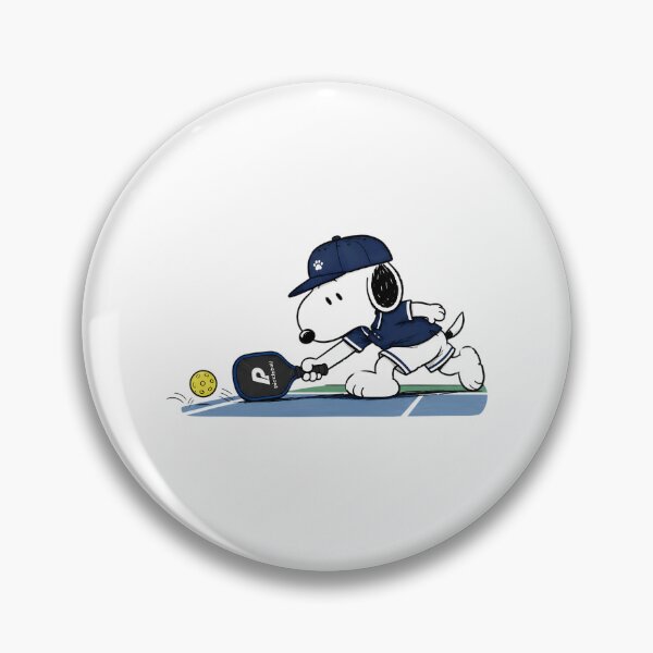 Item preview, Pickleball Snoopy Dink Shot Graphic, Funny Cartoon Paddle Sports Design designed and sold by artizallart.