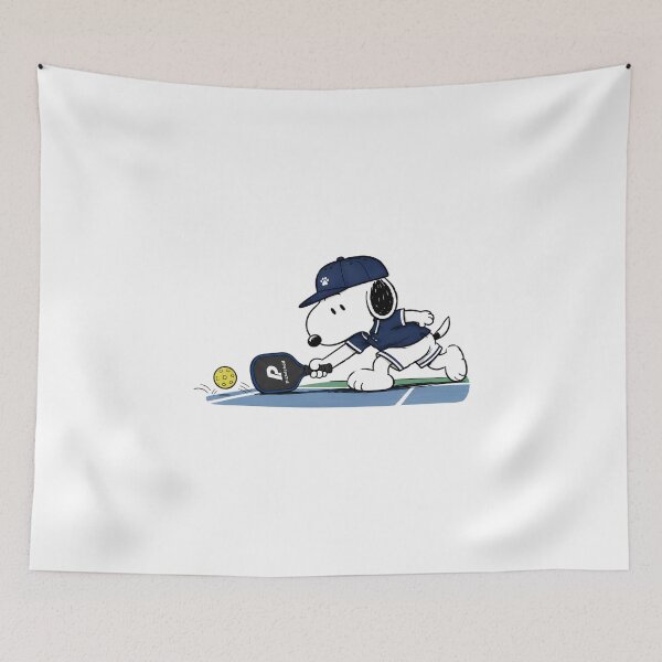 Item preview, Pickleball Snoopy Dink Shot Graphic, Funny Cartoon Paddle Sports Design designed and sold by artizallart.