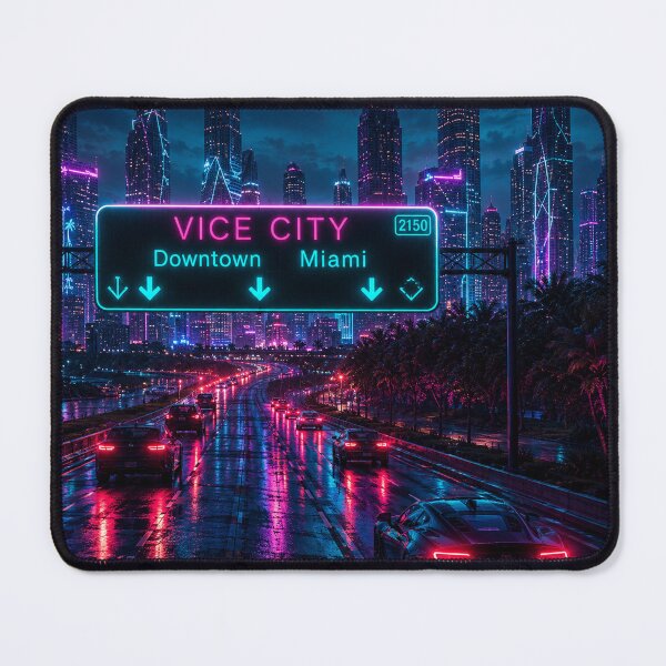 Item preview, Miami 2150 – Special Edition | Ultra Realistic Cyberpunk City | Neon Atlas designed and sold by NSAstore.