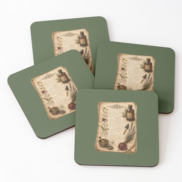 Item preview, Vintage Botanical Tincture Recipe Print – Antique Apothecary Herbal Art designed and sold by MagicMakerPh.