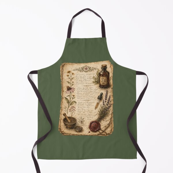 Item preview, Vintage Botanical Tincture Recipe Print – Antique Apothecary Herbal Art designed and sold by MagicMakerPh.