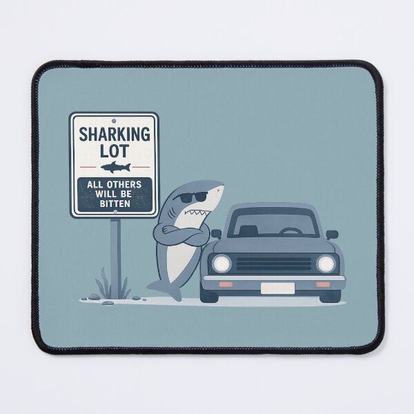 Item preview, Sharking Lot – All Others Will Be Bitten designed and sold by Kleksi.