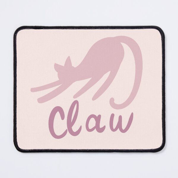 Item preview, Stretching cat with the word "Claw" below designed and sold by Obelis.