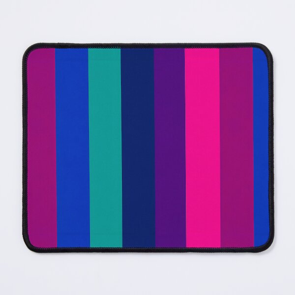 Item preview, Cool winter colour palette stripe design designed and sold by KLflorals.
