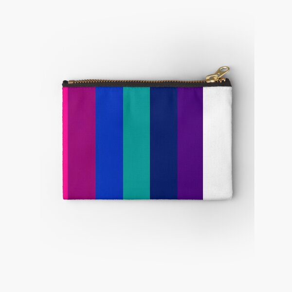 Item preview, Cool winter colour palette stripe design designed and sold by KLflorals.