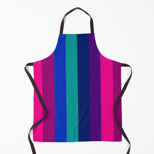 Item preview, Cool winter colour palette stripe design designed and sold by KLflorals.