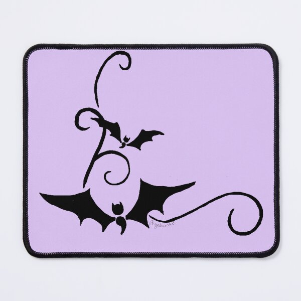 Item preview, Bat semi-colon motif designed and sold by Eyelinernerd.