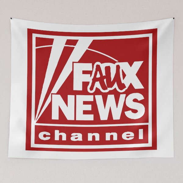 Item preview, Faux News Channel designed and sold by TheManyFaced.
