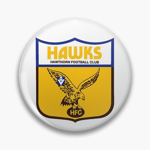 Item preview, Aussie rules football patch for Hawthorn designed and sold by Inspired Arts.