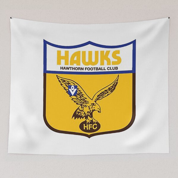 Item preview, Aussie rules football patch for Hawthorn designed and sold by Inspired Arts.