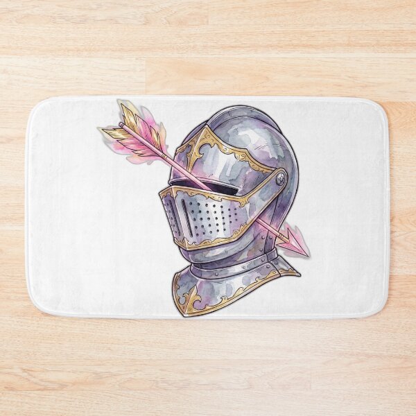 Item preview, He Falls First Knight Helmet designed and sold by ryanguas.