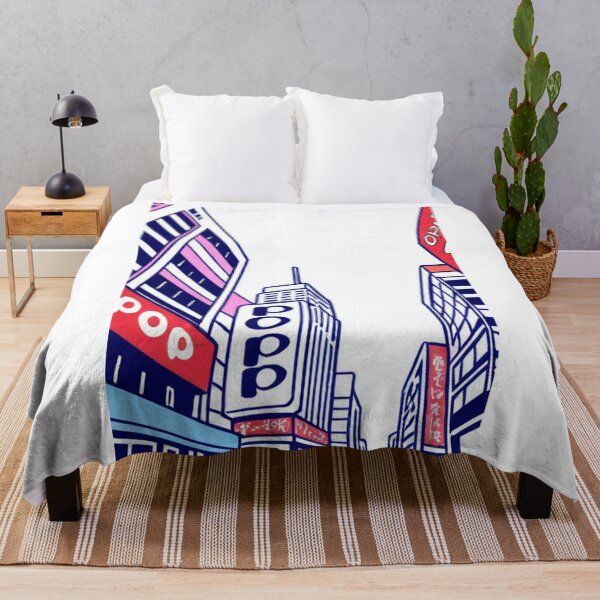 Item preview, Art - Japanese City Pop Style, Retro Night Urban Ambiance designed and sold by Reverso-Design.
