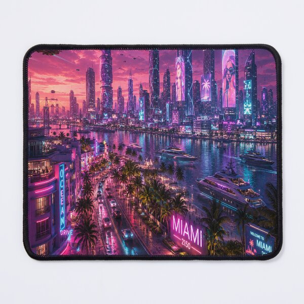 Item preview, Miami 2150 – Special Edition | Ultra Realistic Cyberpunk City | Neon Atlas designed and sold by NSAstore.