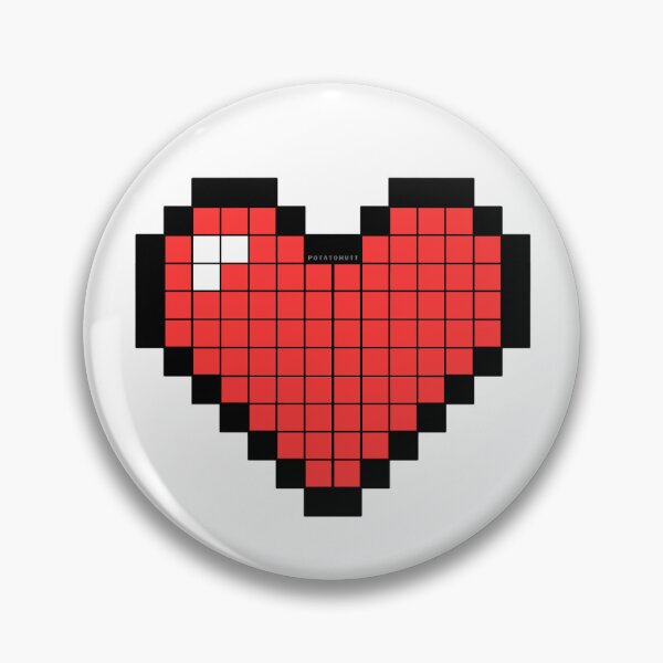 Item preview, Pixel Heart (Red) designed and sold by Potatohuttt.