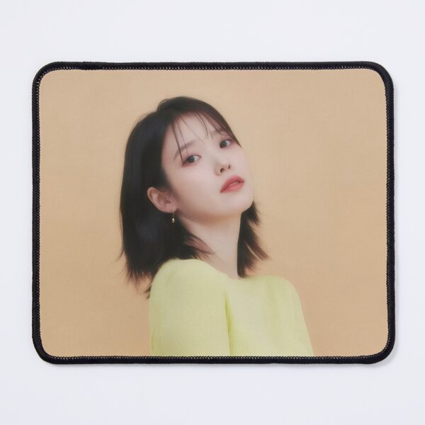 Item preview, Iu/Lee Ji-eun Korean Idol - Pastel Yellow Sweater Minimalist Kpop Sticker designed and sold by Billy Morfo™.