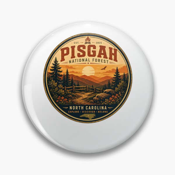 Item preview, Est. 2025 Pisgah National Forest North Carolina Explore Discover Belong Outdoor Hiking Camping Travel designed and sold by Simsimah26Parks.