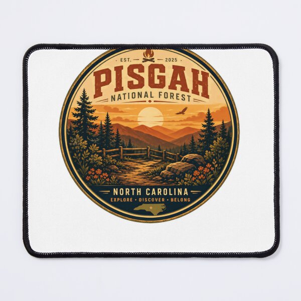 Item preview, Est. 2025 Pisgah National Forest North Carolina Explore Discover Belong Outdoor Hiking Camping Travel designed and sold by Simsimah26Parks.