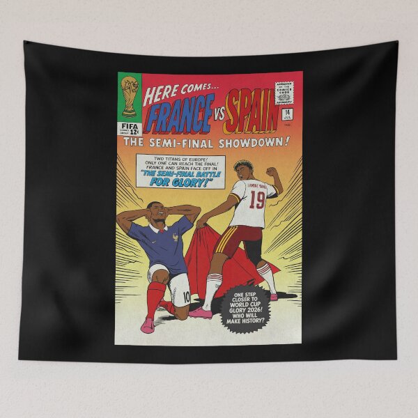 Item preview, World Cup 2026 Semi Final France vs Spain Comics designed and sold by svthyp.