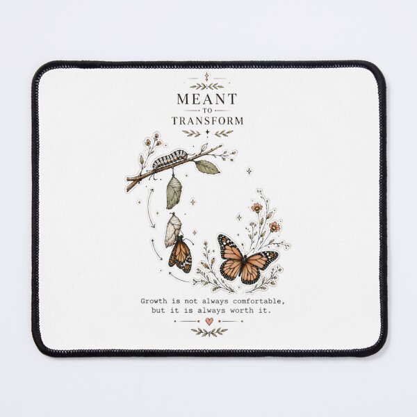 Item preview, Butterfly Transformation | Inspirational Botanical Art designed and sold by Desvyn.