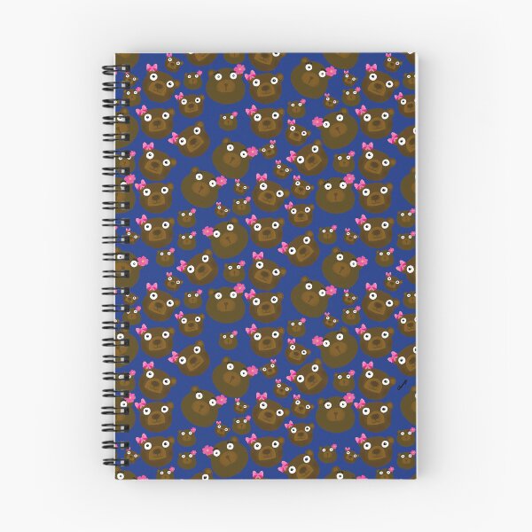 Item preview, Cute bears Kawaii style Blue Pattern designed and sold by giulyz.