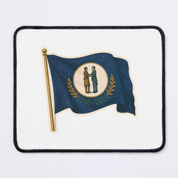 Item preview, Kentucky State Flag Watercolor designed and sold by ChemicalXShop.