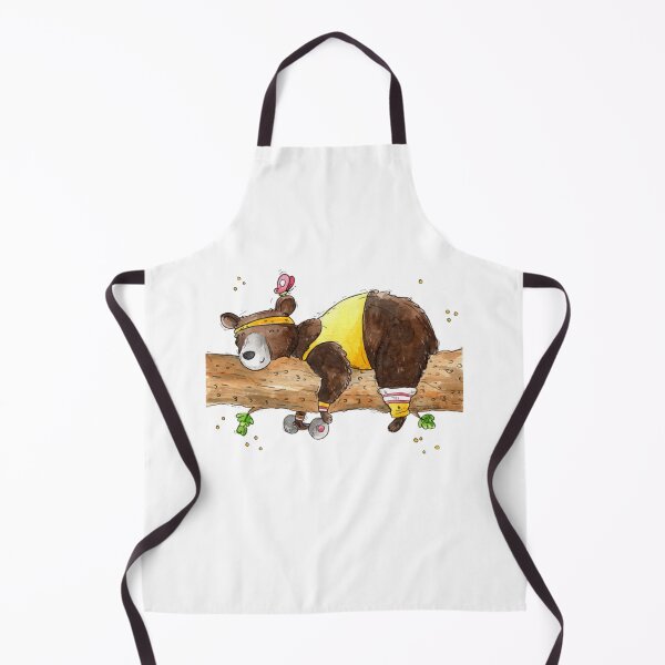 Item preview, Exercise Bear Cute Vintage Teddy Gymnastics Workout Design designed and sold by VickyKuhnart.