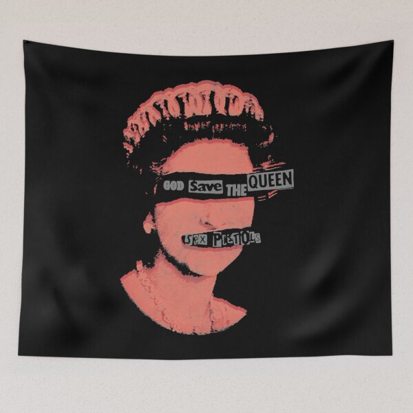 Item preview, S-e-x-Pistols-God Save The Queen 1977 punk Rock designed and sold by AkhiFaces.