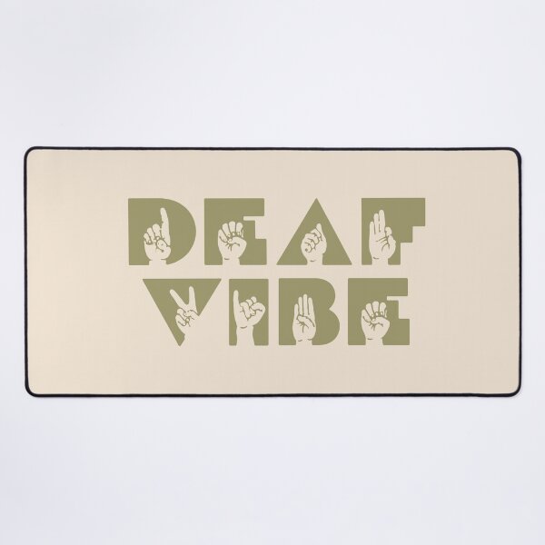 Item preview, Deaf Vibe designed and sold by nukartDesigns.