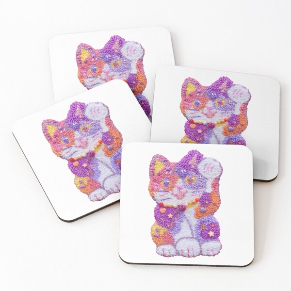 Item preview, Rainbow Sherbet Luckys Cat designed and sold by jacelyndesigns.