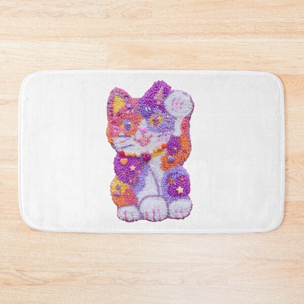 Item preview, Rainbow Sherbet Luckys Cat designed and sold by jacelyndesigns.