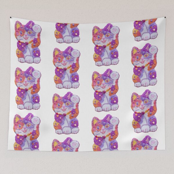 Item preview, Rainbow Sherbet Luckys Cat designed and sold by jacelyndesigns.