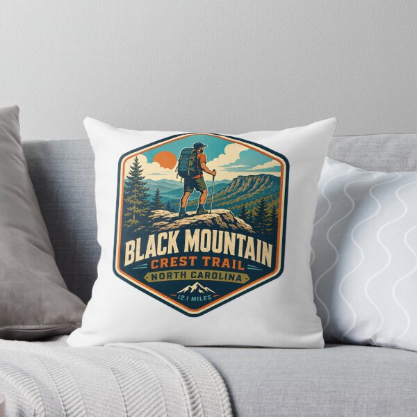 Item preview, Black Mountain Crest Trail North Carolina 12.1 Miles Hiking Mountain Hiker Adventure designed and sold by Simsimah26Parks.