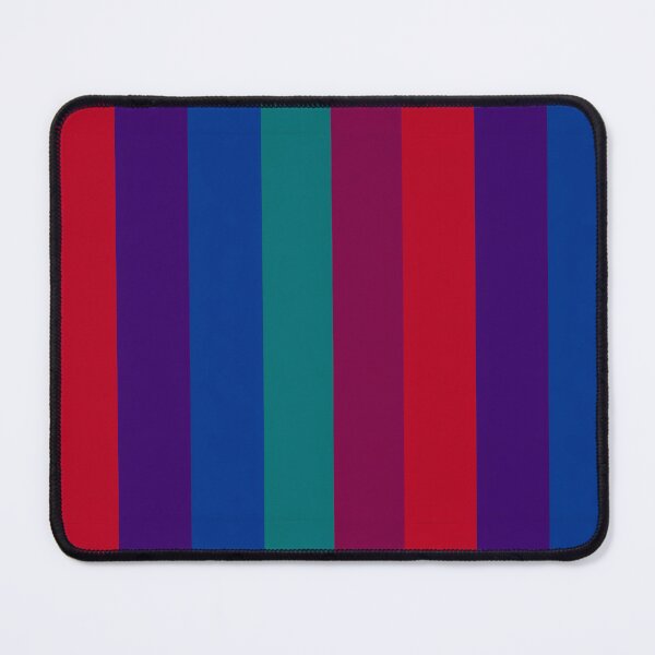Item preview, Deep winter colour palette stripe design designed and sold by KLflorals.
