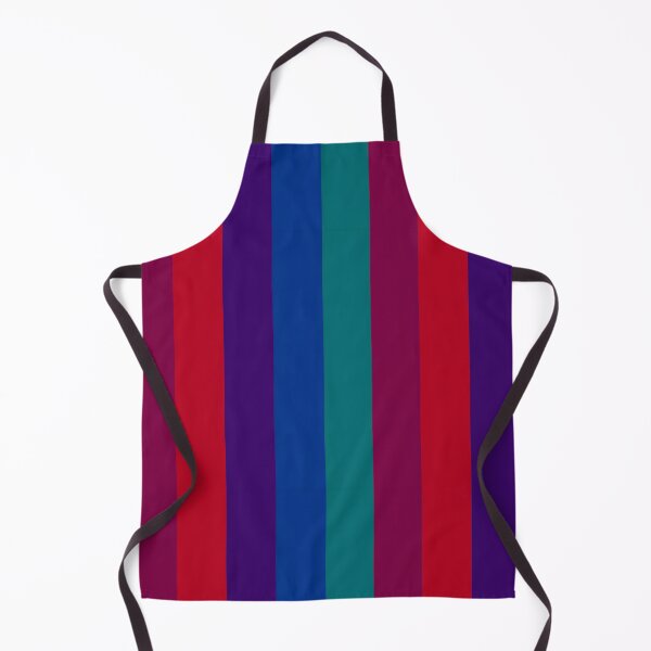 Item preview, Deep winter colour palette stripe design designed and sold by KLflorals.