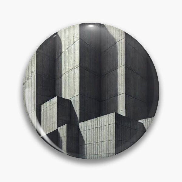 Item preview, Monolithic Brutalist Architecture | Minimalist Concrete Cityscape designed and sold by rigelcreation.