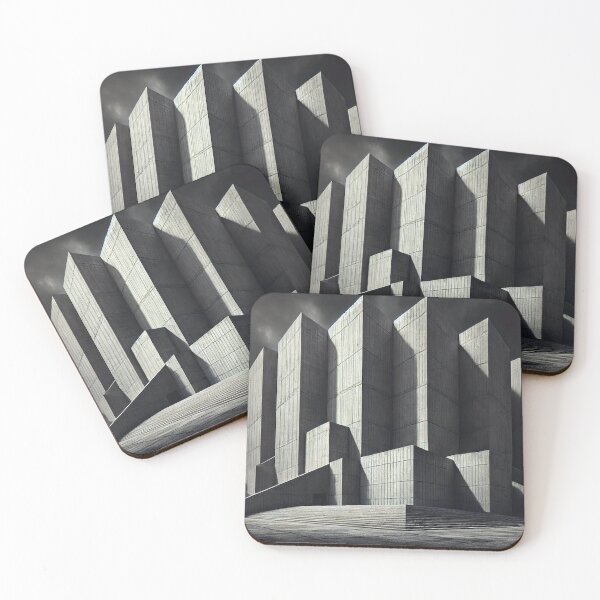 Item preview, Monolithic Brutalist Architecture | Minimalist Concrete Cityscape designed and sold by rigelcreation.