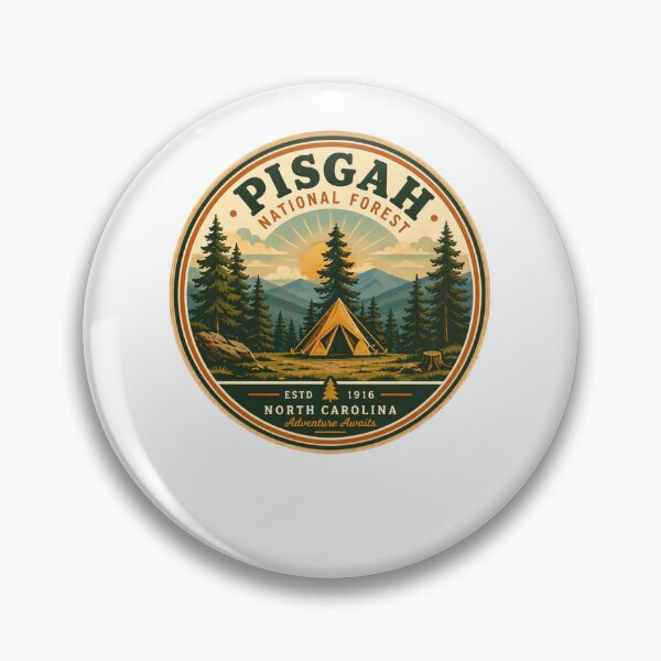 Item preview, Pisgah National Forest North Carolina Camping Hiking Adventure Awaits Established 1916 designed and sold by Simsimah26Parks.