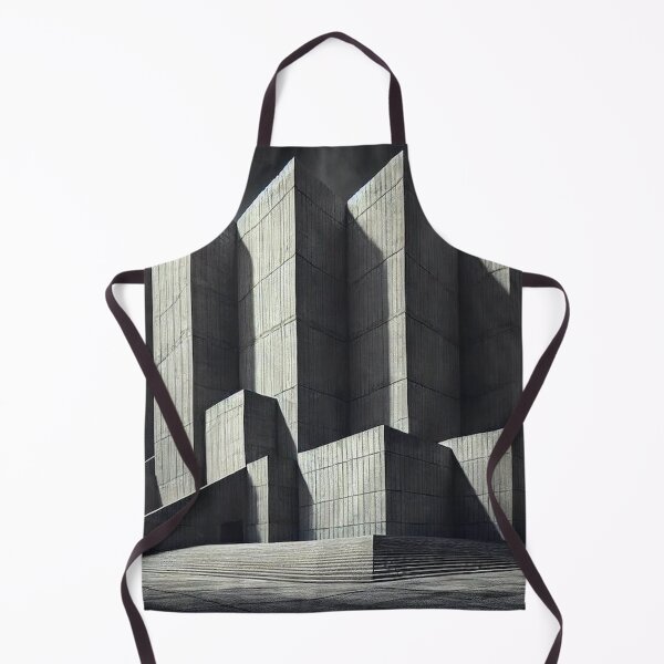 Item preview, Monolithic Brutalist Architecture | Minimalist Concrete Cityscape designed and sold by rigelcreation.