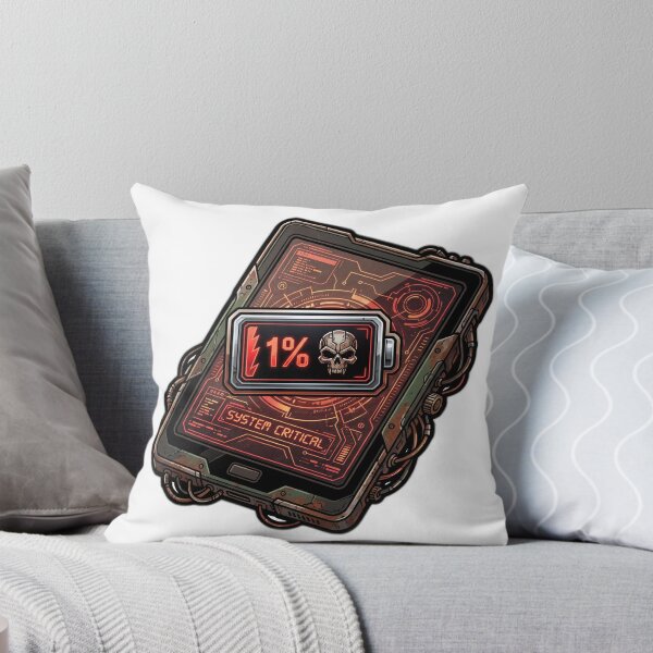 Item preview, E-Reader 1 Percent Battery Panic designed and sold by ryanguas.